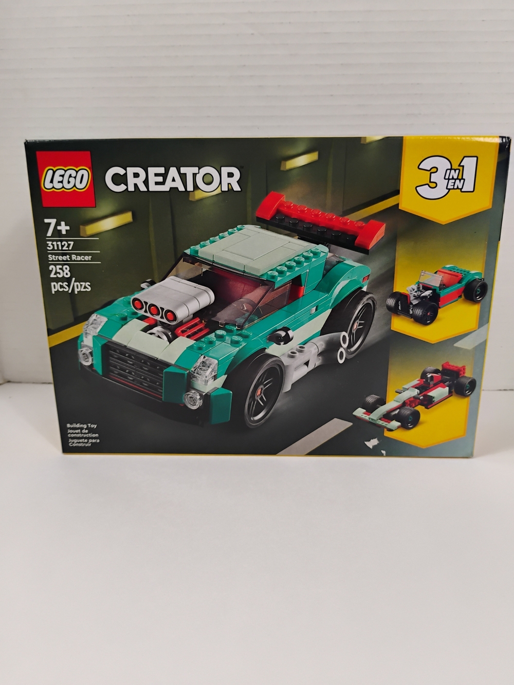 LEGO Creator Street Racer in Teal, Red, White